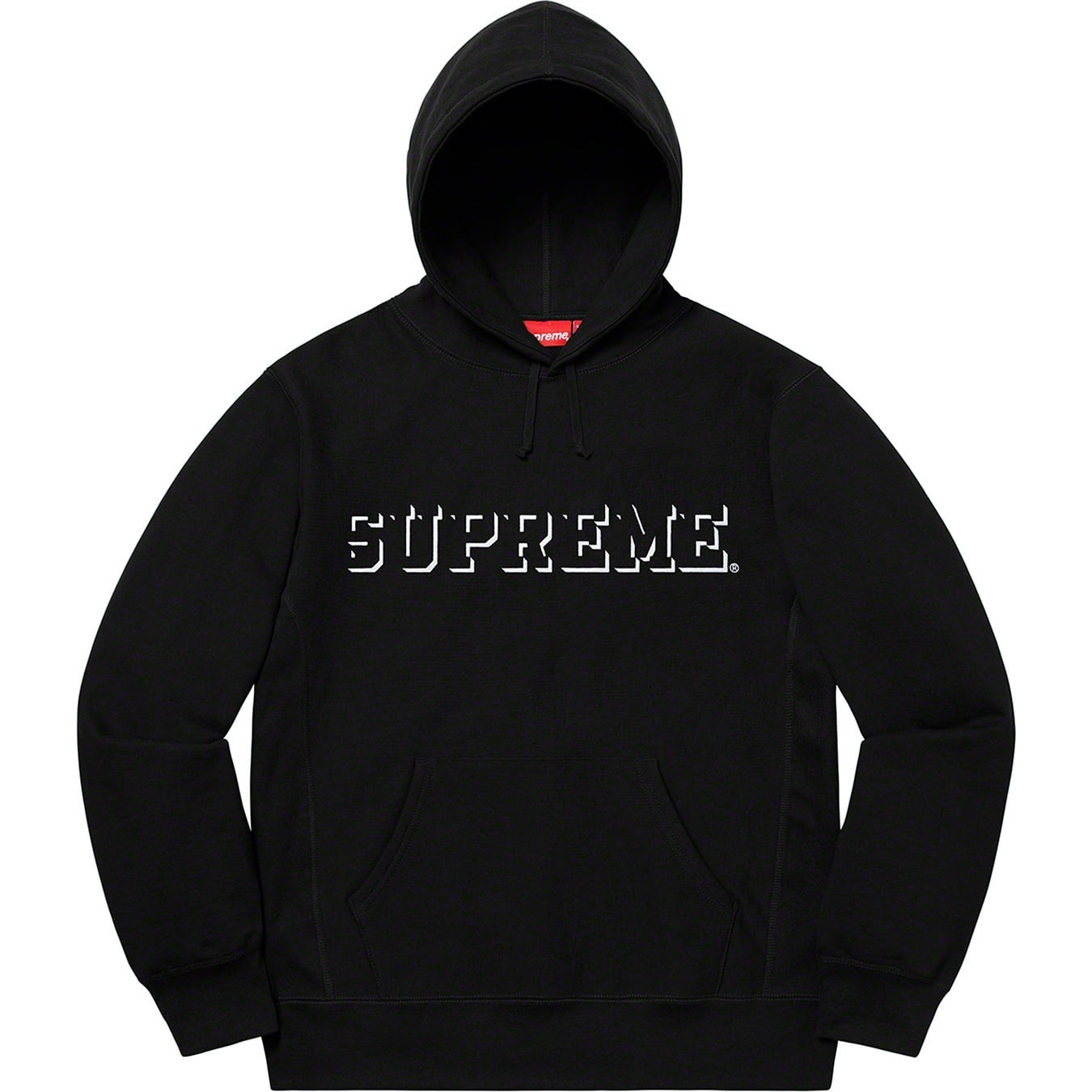 Drop Shadow Hooded Sweatshirt view 5